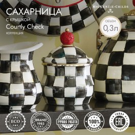 Сахарница с крышкой Courtly Check 89211